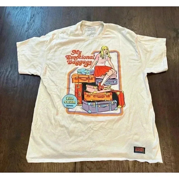 “My emotional baggage” Shirt  b38 - Picture 1 of 2